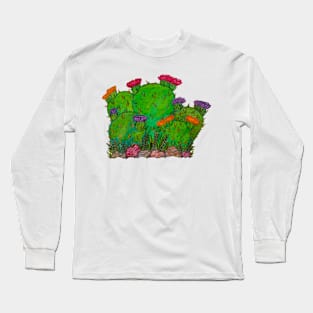 Blooming Cacti Long Sleeve T-Shirt